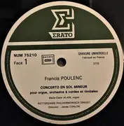 LP - Poulenc - Concerto Pour Orgue / Concert Champetre Pour Clavecin
