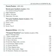 CD - Francis Poulenc , Benjamin Britten , Francois Leleux - Poulenc - Britten