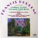 LP - Francis Poulenc , Philippe Corre , Edouard Exerjean - Œuvres Pour Deux Pianos Et Piano À Quatre Mains - Gatefold