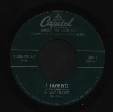 Francis Scott - Moods for starlight