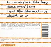 Francisco Allendes - Espiritu, Alexi Delano Rmx