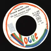 7inch Vinyl Single - Franck Montevilla - The Last Summer Night