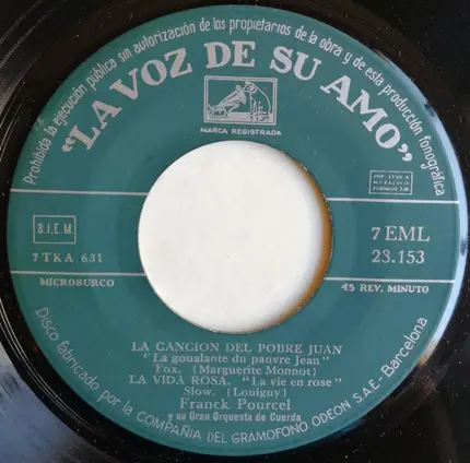 Franck Pourcel And His French Strings - Amor Baile Y Violines Núm. 5