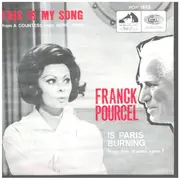 7inch Vinyl Single - Franck Pourcel Et Son Grand Orchestre - This Is My Song - Mono