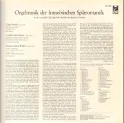LP - Franck, Saint-Saens, Widor - Orgelmusik der französischen Spätromantik