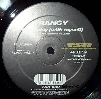 Francy - I Like 2 Play (With Myself)