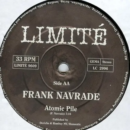 Frank Navrade - Artificial Groove