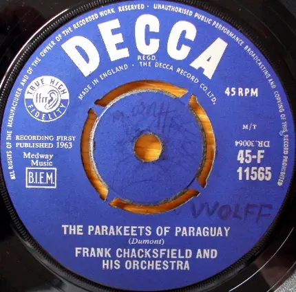 Frank Chacksfield & His Orchestra - The Lawrence Theme (From The Film 'Lawrence Of Arabia')