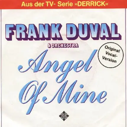 Frank Duval & Orchestra - Angel Of Mine