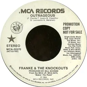 Franke and the knockouts - Outrageous