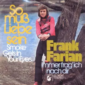 Frank Farian - So Muß Liebe Sein (Smoke Gets In Your Eyes)