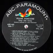 LP - Frank Fontaine - Sings Like Crazy