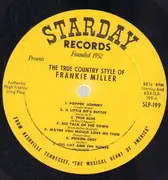 LP - Frankie Miller - The True Country Style of Frankie Miller