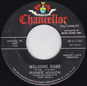 Frankie Avalon - Welcome Home / Dance the Bossa Nova