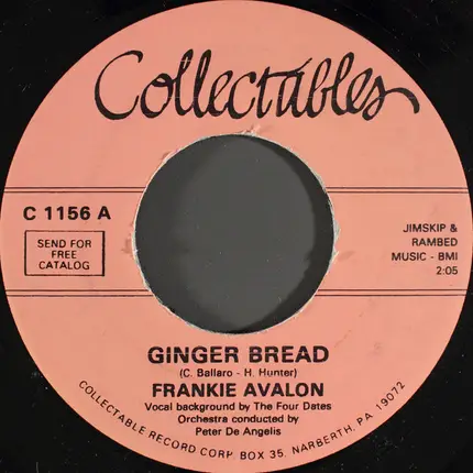 Frankie Avalon - Ginger Bread
