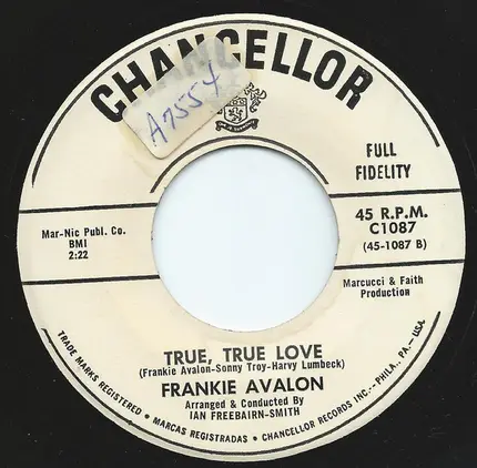 Frankie Avalon - Married / True, True Love