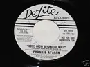 7inch Vinyl Single - Frankie Avalon - Roses Grow Beyond The Wall - promo