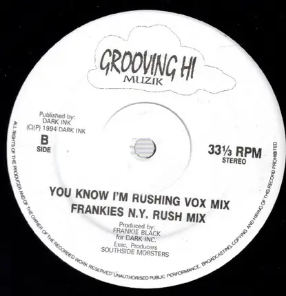 Frankie Black Project - Rushing