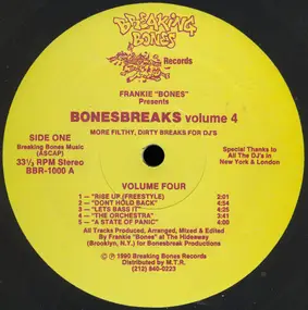 Frankie Bones - Volume 4 (More Filthy, Dirty Breaks For DJ's)