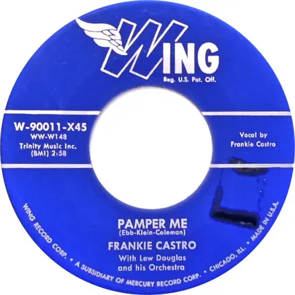 Frankie Castro With Lew Douglas And His Orchestra - I'm Innocent