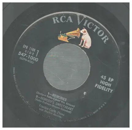 Frankie Carle - Memories / Just A Girl That Men Forget