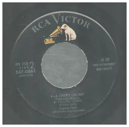 Frankie Carle - A Lover's Lullaby / Blue Moon