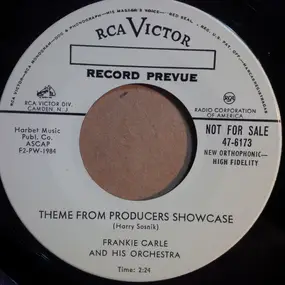 Frankie Carle - Theme From Producers Showcase / The Kissing Dance