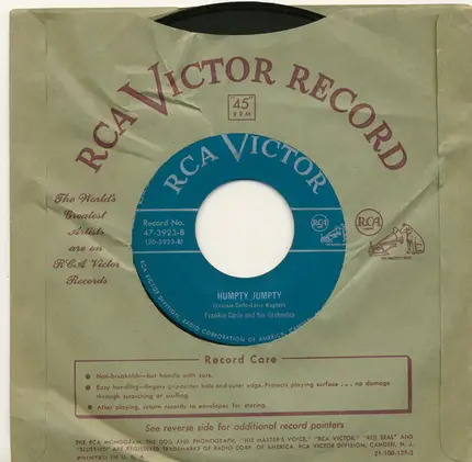 Frankie Carle And His Orchestra - What Can You Do? / Humpty Jumpty