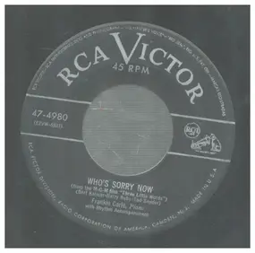 Frankie Carle - Who's Sorry Now / Alexander's Ragtime Band