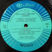 LP - Frankie Carle - Great Honky Tonk Piano Favorites - STILL SEALED / MONO