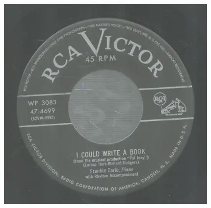 Frankie Carle - I Could Write A Book / Love Is Sweeping The Country