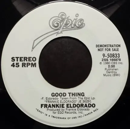 Frankie Eldorado - Good Thing