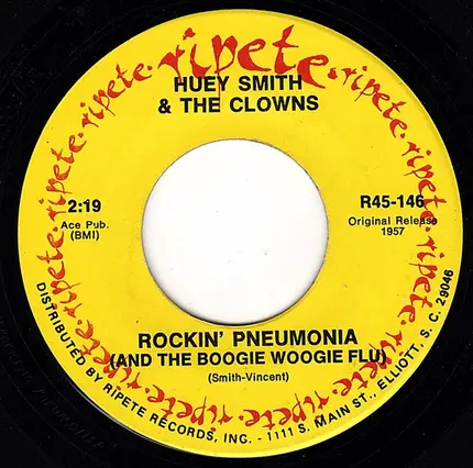 Frankie Ford / Huey 'Piano' Smith & His Clowns - Sea Cruise
