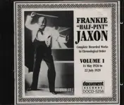 Frankie Jaxon - Complete Recorded Works In Chronological Order, Volume 1 -- 14 May 1926 To 22 July 1929