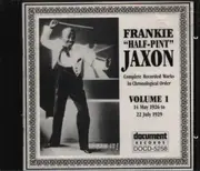 CD - Frankie Jaxon - Complete Recorded Works In Chronological Order, Volume 1 -- 14 May 1926 To 22 July 1929