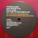 12inch Vinyl Single - Frankie Knuckles Pres. Director's Cut Feat. B. Slade - You Make Me Feel (Mighty Real)