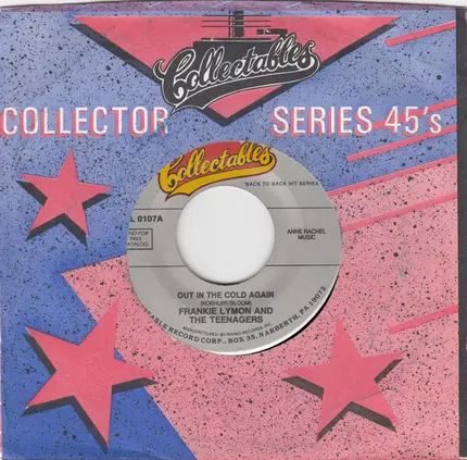Frankie Lymon & The Teenagers - Out In The Cold Again / Miracle In The Rain