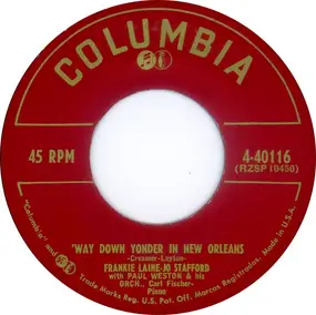 Frankie Laine - Way Down Yonder In New Orleans