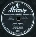 Schellack - Frankie Laine - Mule Train / Carry Me Back To Old Virginney - Merco Plastic