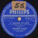 Schellack - Frankie Laine - A Woman In Love / Make Me A Child Again