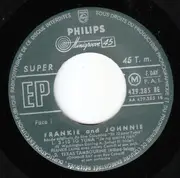 7inch Vinyl Single - Frankie Laine And Johnnie Ray - 3:10 To Yuma - Texas Tambourine - EP