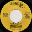7inch Vinyl Single - Frankie Laine - To Each His Own / You Gave Me A Mountain