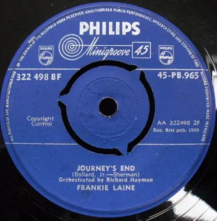 Frankie Laine With Jimmy Carroll And His Orchestra - Rawhide