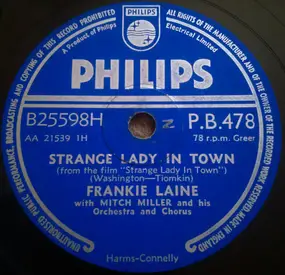 Frankie Laine - Strange Lady In Town / The Tarrier Song