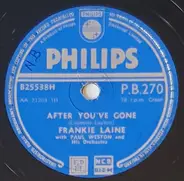 Frankie Laine With Paul Weston And His Orchestra - After You've Gone / A Hundred Years From Today