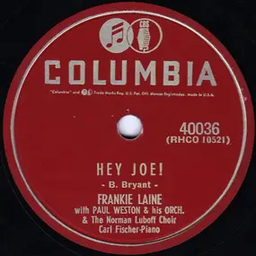 Frankie Laine - Hey Joe! / Sittin' In The Sun