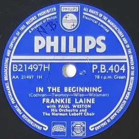 Frankie Laine - In The Beginning / Old Shoes