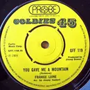 7inch Vinyl Single - Frankie Laine - You Gave Me A Mountain / To Each His Own