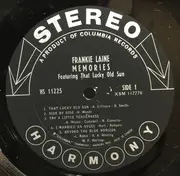 LP - Frankie Laine - Memories