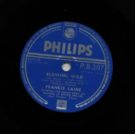 Frankie Laine - Blowing Wild / Te Amo